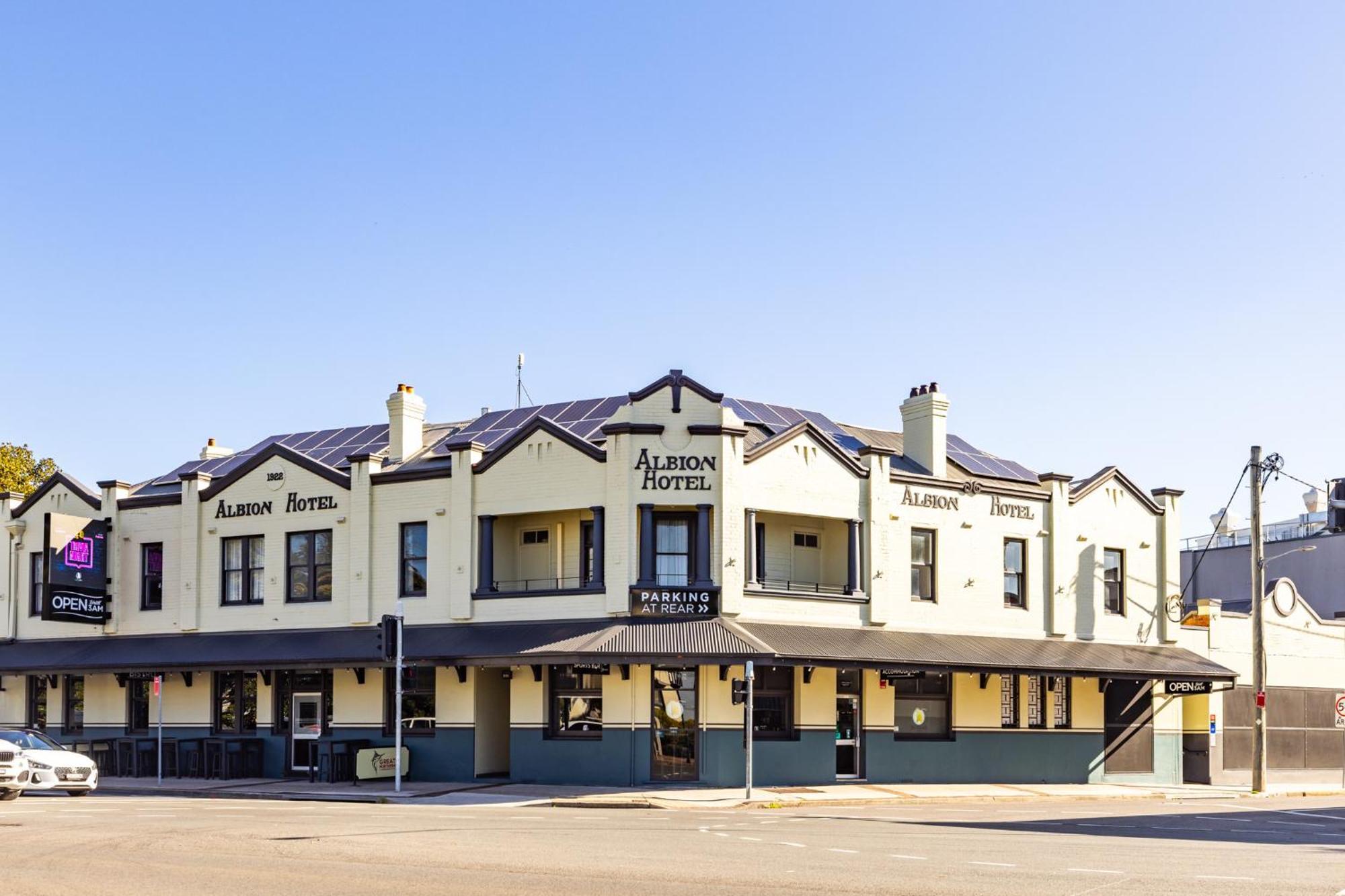 ניוקסטל The Albion Hotel מראה חיצוני תמונה